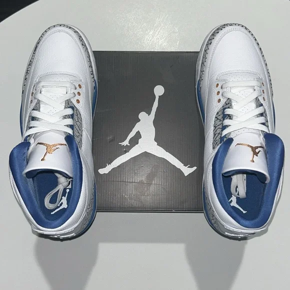 Jordan 3 Retro “Wizards” Men’s Size 10.5 - Picture 6 of 9